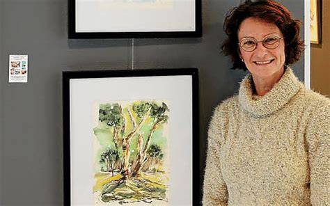 Exposition : Céline Laguarde rentre dans la lumière au musée .